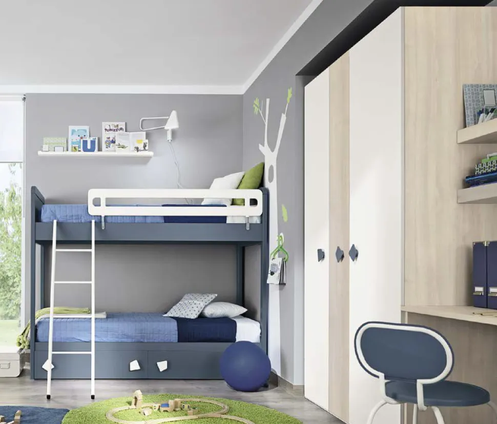 Cameretta completa Romeo linea Airone