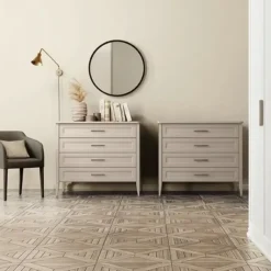 Cassettiera Baron quattro cassetti linea Ginevra disponibile in vari colori
