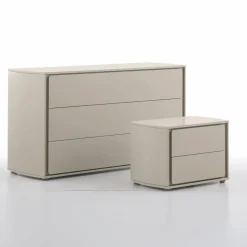 Cassettiera 3 cassetti con presa maniglia laterale Melia disponibile in vari colori