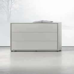 Cassettiera 3 cassetti con presa maniglia laterale Melia disponibile in vari colori