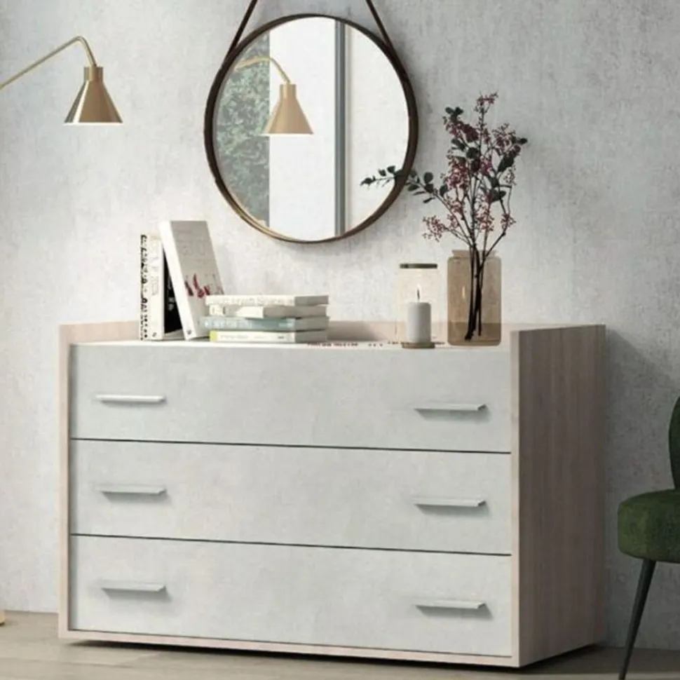 Cassettiera 3 cassetti Dado linea Volo disponibile in vari colori