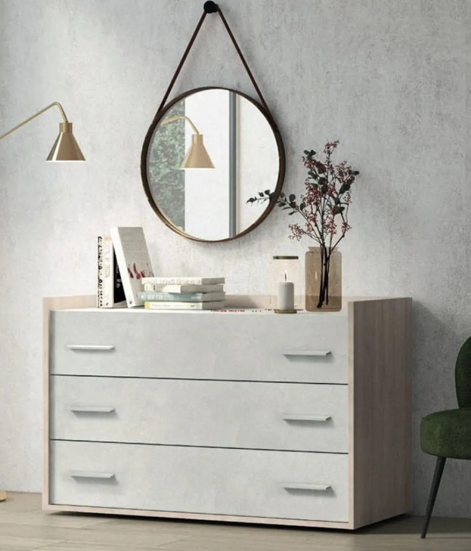 Cassettiera 3 cassetti Dado linea Volo disponibile in vari colori