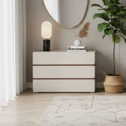 Cassettiera 3 cassetti Fergus linea Domino disponibile in vari colori
