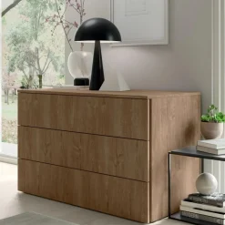 Cassettiera con presa maniglia laterale 3 cassetti Tundra linea Volo disponibile in vari colori