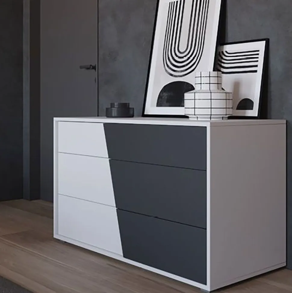 Cassettiera Diagonal a 3 cassetti linea New Season
