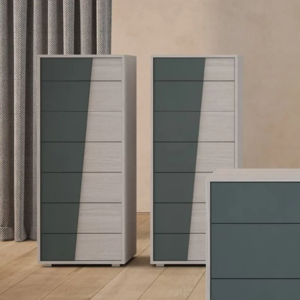Cassettiera Diagonal a 7 cassetti linea New Season