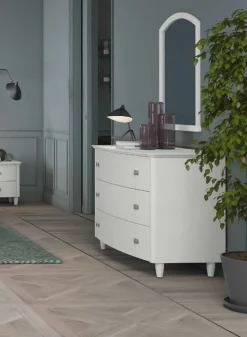 Cassettiera Itaca tre cassetti linea Ginevra disponibile in vari colori