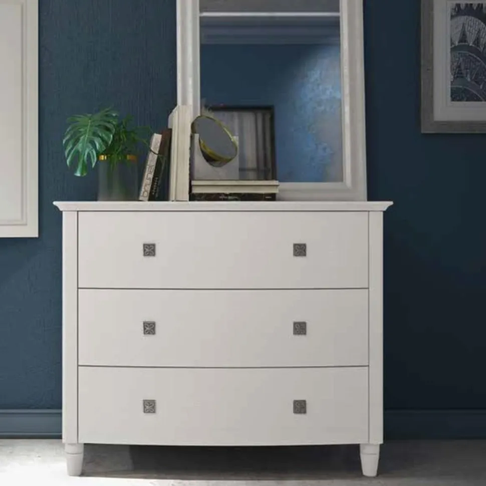 Cassettiera Itaca tre cassetti linea Ginevra disponibile in vari colori