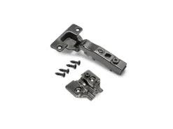 Cerniere collo dritto X91N con Basetta a vite, altezza 0, Acciaio, Nichelato