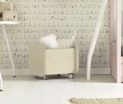 Cestone con ruote linea Airone disponibile in 3 misure