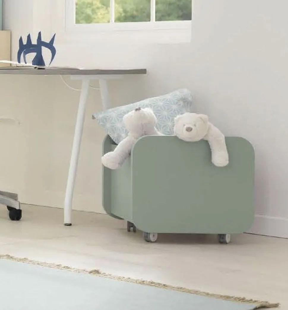 Cestone con ruote linea Airone disponibile in 3 misure