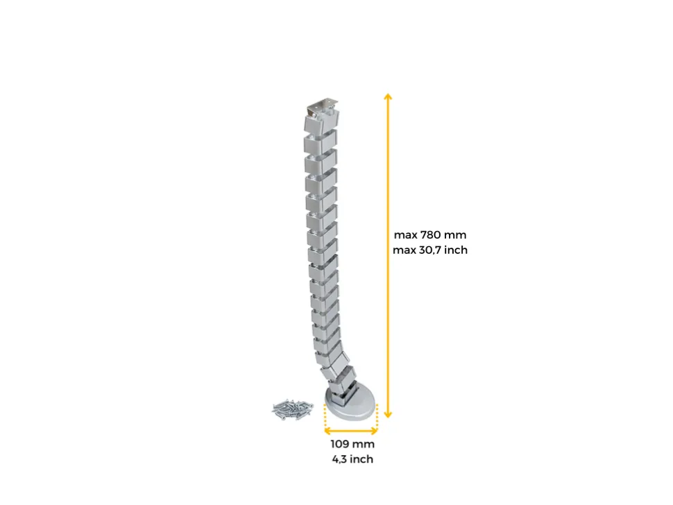 Colonna passacavi articolata Pipe in Tecnoplastica