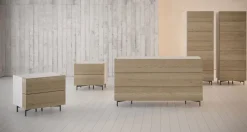Comodino Baiko a 2 cassetti Linea New Season