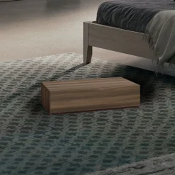 Comodino Carlos con un cassetto linea Alba Notte