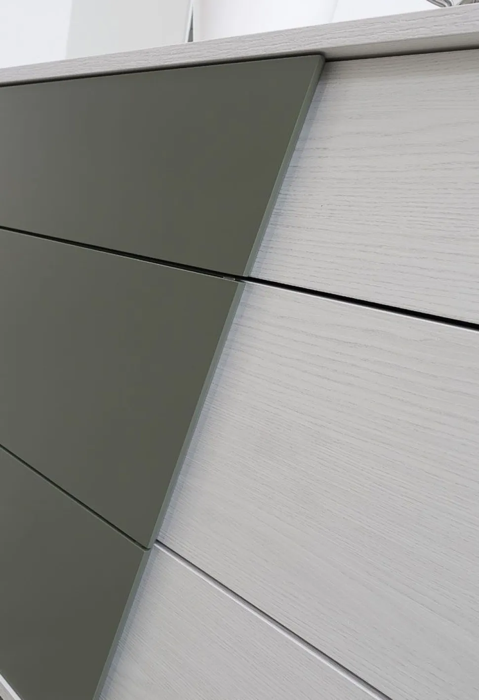 Comodino Diagonal a 2 cassetti Linea New Season