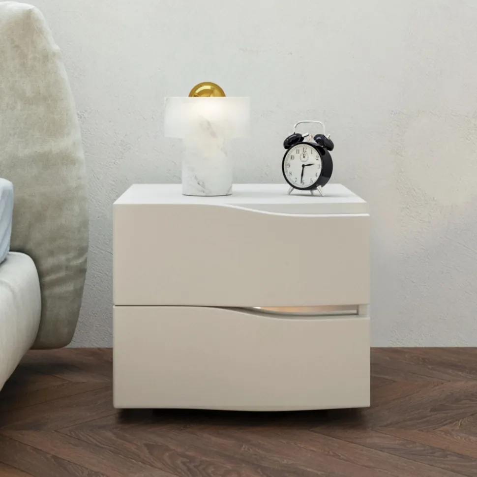 Comodino January a 2 cassetti Linea New Season
