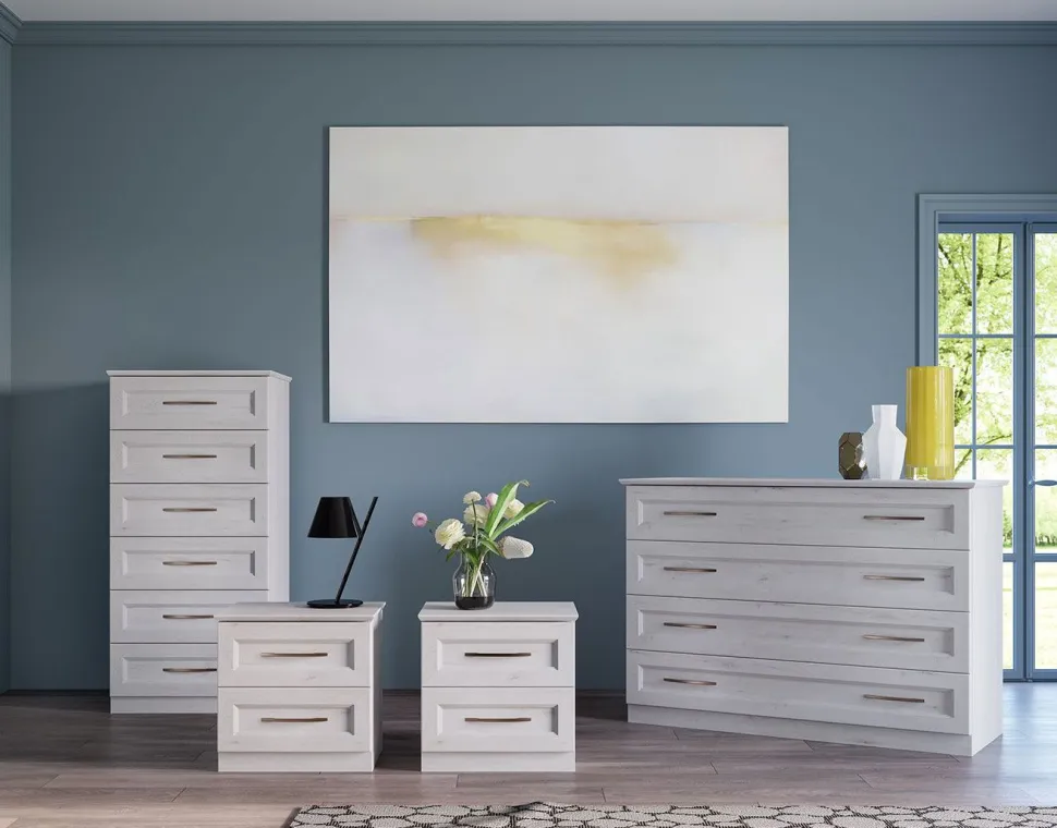 Comodino Lala a 2 cassetti Linea New Season