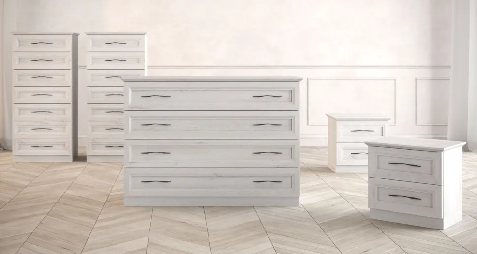 Comodino Lala a 2 cassetti Linea New Season