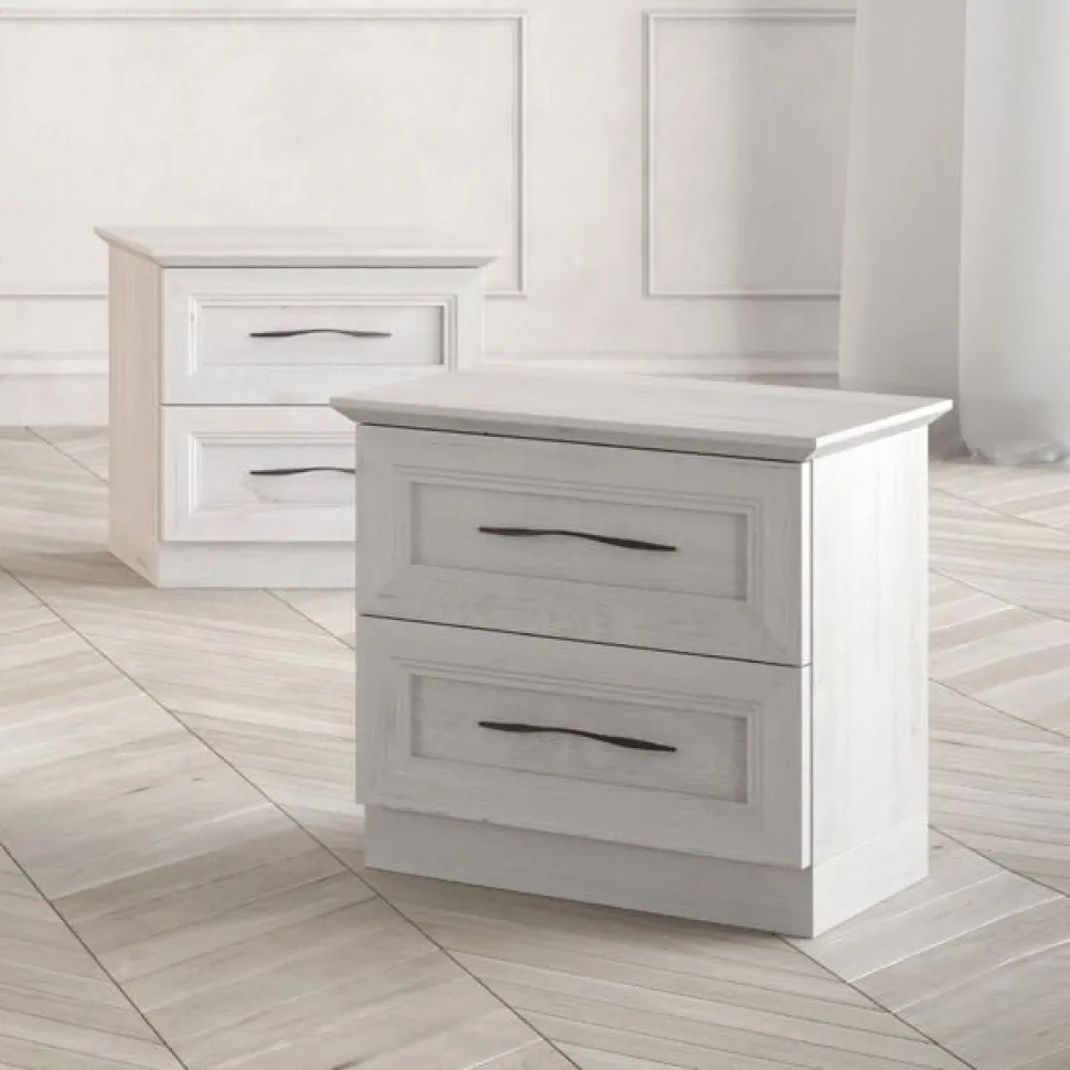 Comodino Lala a 2 cassetti Linea New Season