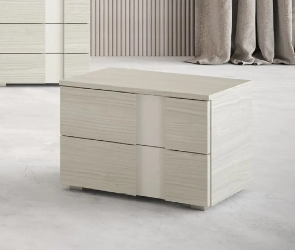 Comodino Madison a 2 cassetti Linea New Season