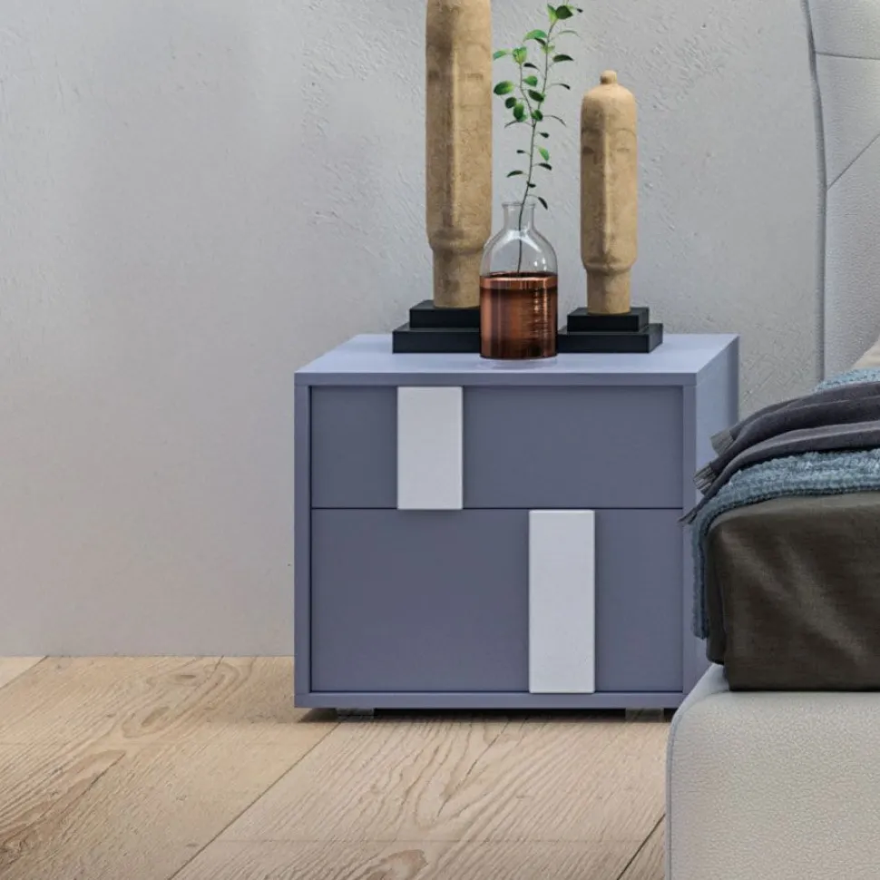 Comodino Ruler a 2 cassetti Linea New Season