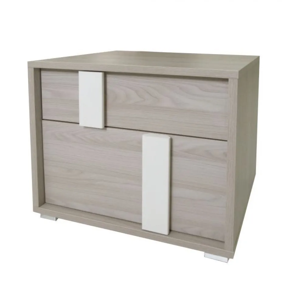Comodino Ruler a 2 cassetti Linea New Season