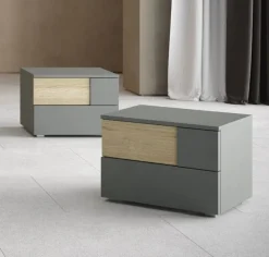 Comodino Shadow a 2 cassetti Linea New Season