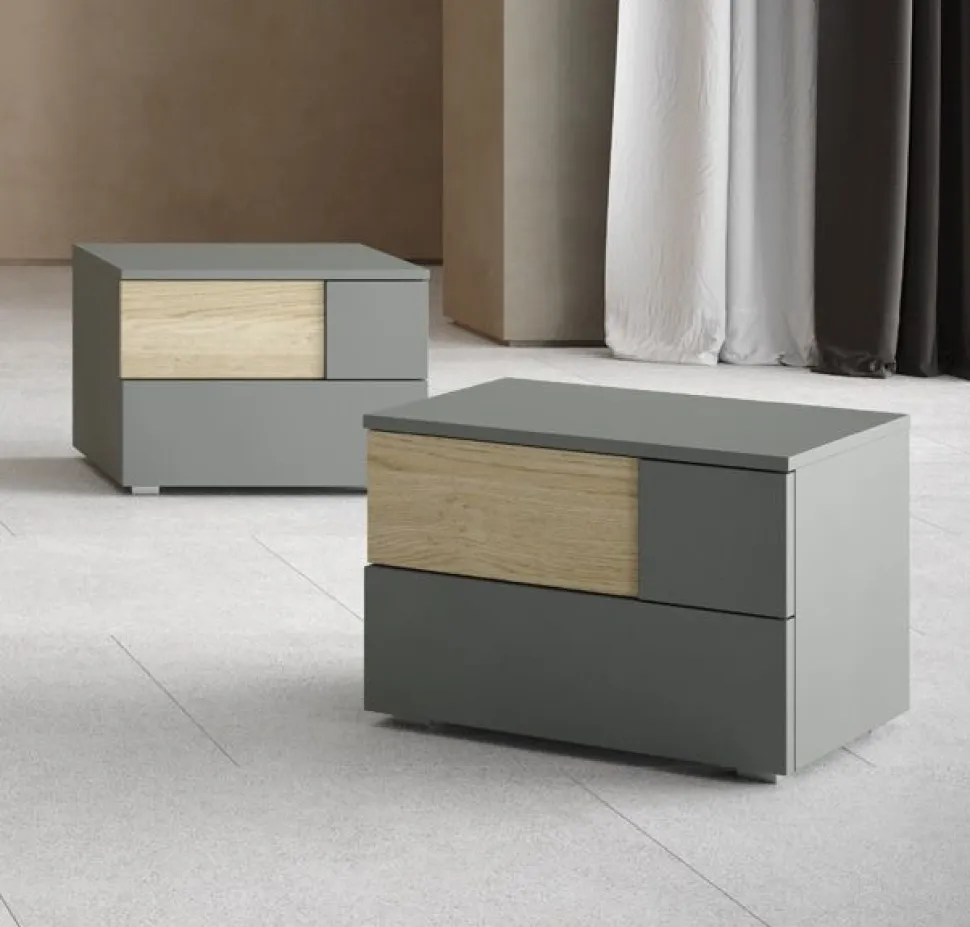Comodino Shadow a 2 cassetti Linea New Season