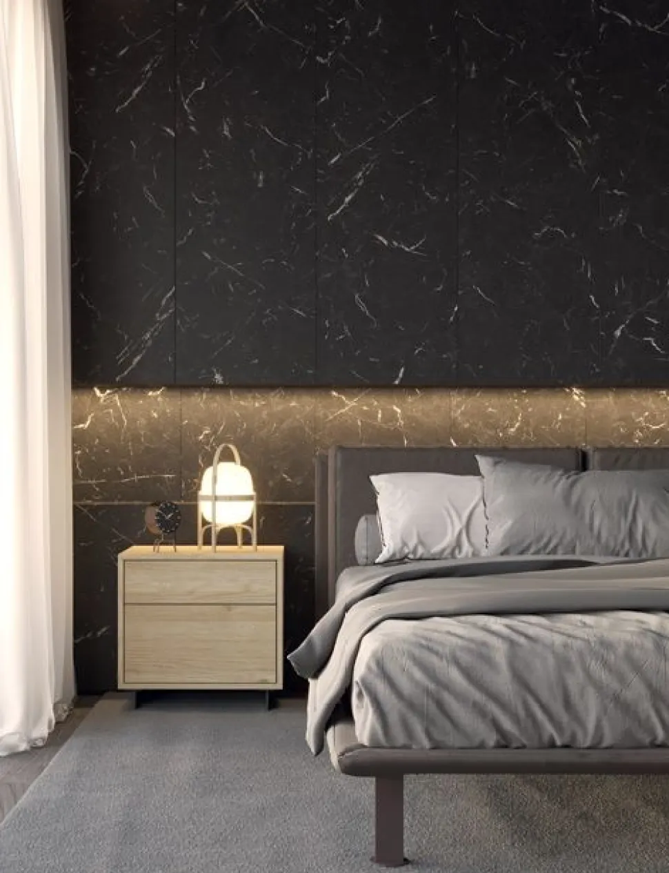 Comodino Sond a 2 cassetti Linea New Season