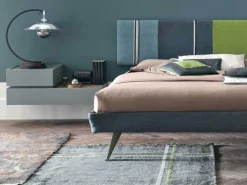Comodino sospeso componibile 2 cassetti Mix disponibile in varie misure e colori