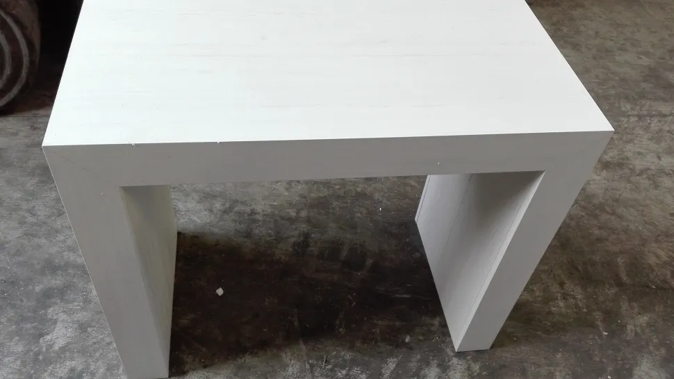 Consolle allungabile Bianco consumato modello Label