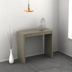 Consolle allungabile colore Fango modello Melody laccato lucido o opaco 3 mt
