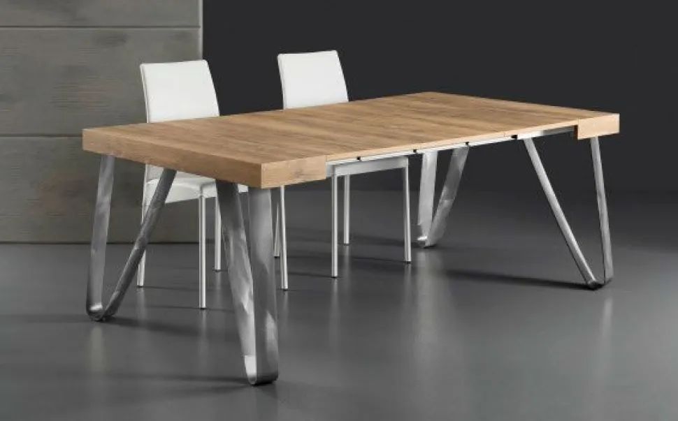 Consolle allungabile finitura Rovere modello Axel