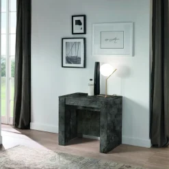 Consolle finitura Ossido con Allunghe incorporate modello Atena