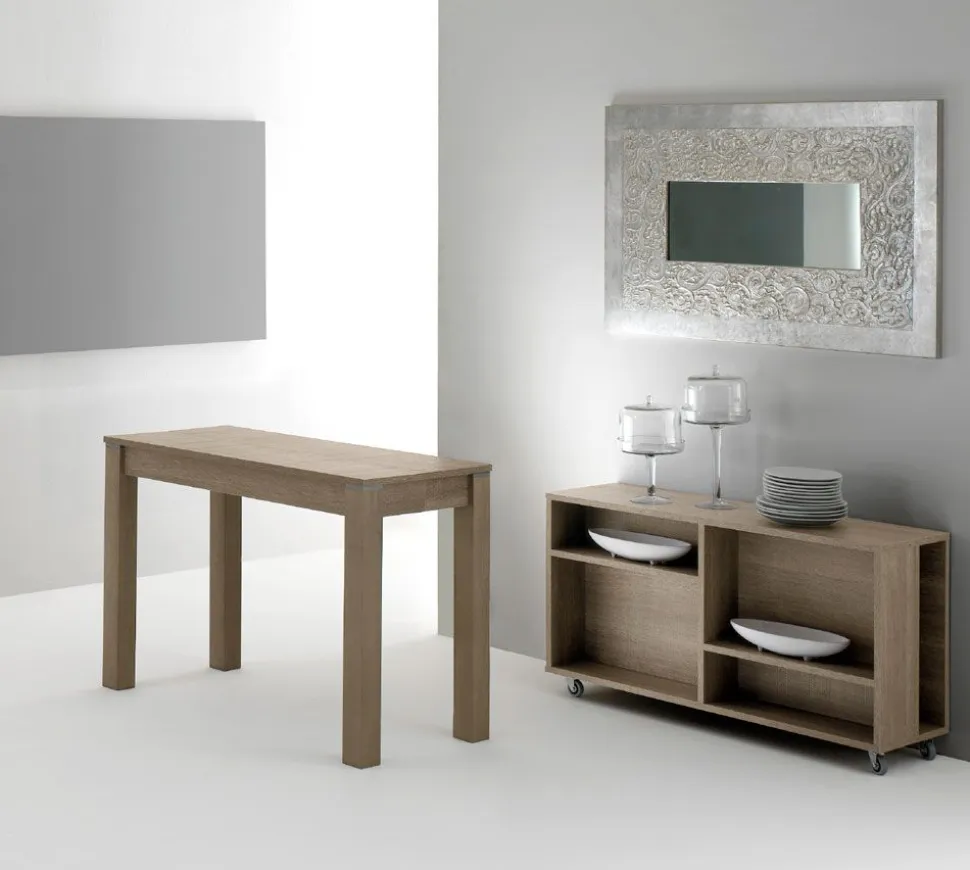 Consolle in Rovere allungabile a 185 cm modello Magic
