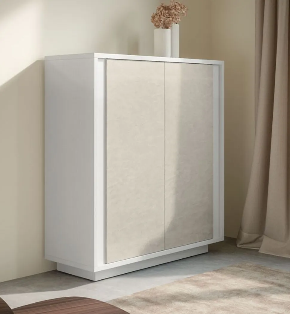 Credenza a 2 ante Skyline "donna con il parasole, Monet" linea ARTE