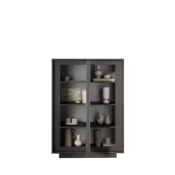 Credenza 2 ante battenti linea Natural in finitura Lava