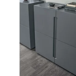 Credenza 4 ante con maniglia a incasso Montgomery linea Nais disponibile in vari colori