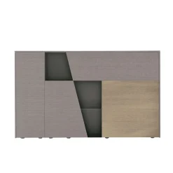 Credenza 4 ante Diagonal linea Nais disponibile in vari colori