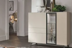 Credenza 3 ante e 2 cassetti Metropolis linea Nais disponibile in vari colori
