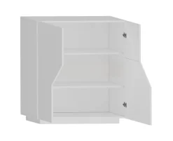 Credenza 2 ante linea Galassia in finitura Bianco Lucido
