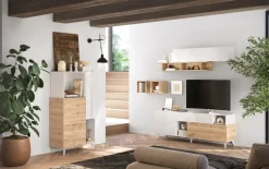 Credenza 2 ante linea Odessa disponibile in 4 colori