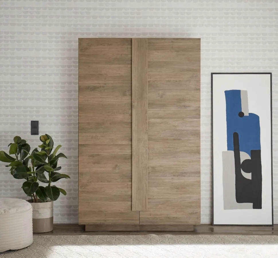Credenza 2 ante linea Sax in finitura Rovere Mercure