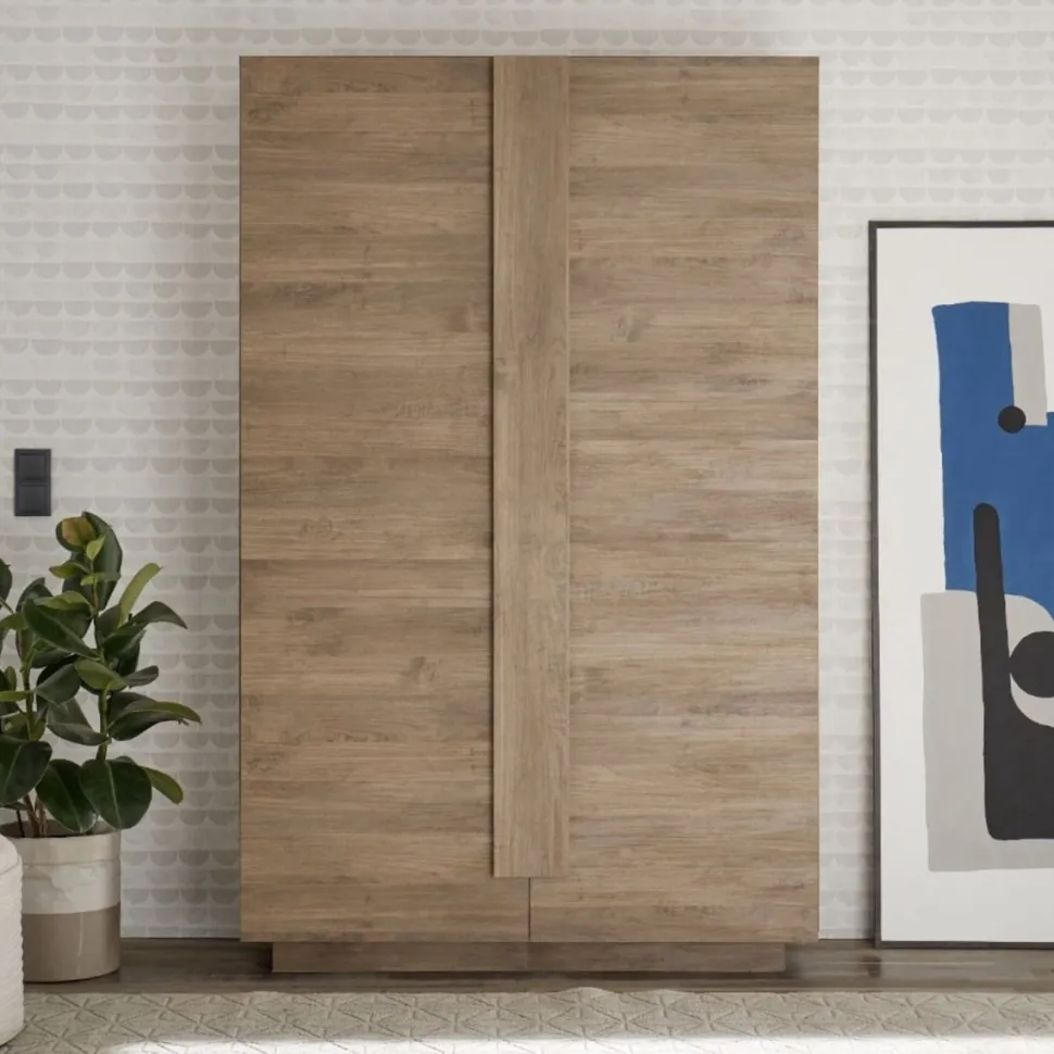 Credenza 2 ante linea Sax in finitura Rovere Mercure