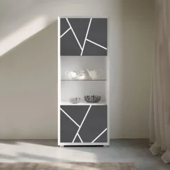 Credenza 2 ante linea Tilt con grafica sulle ante