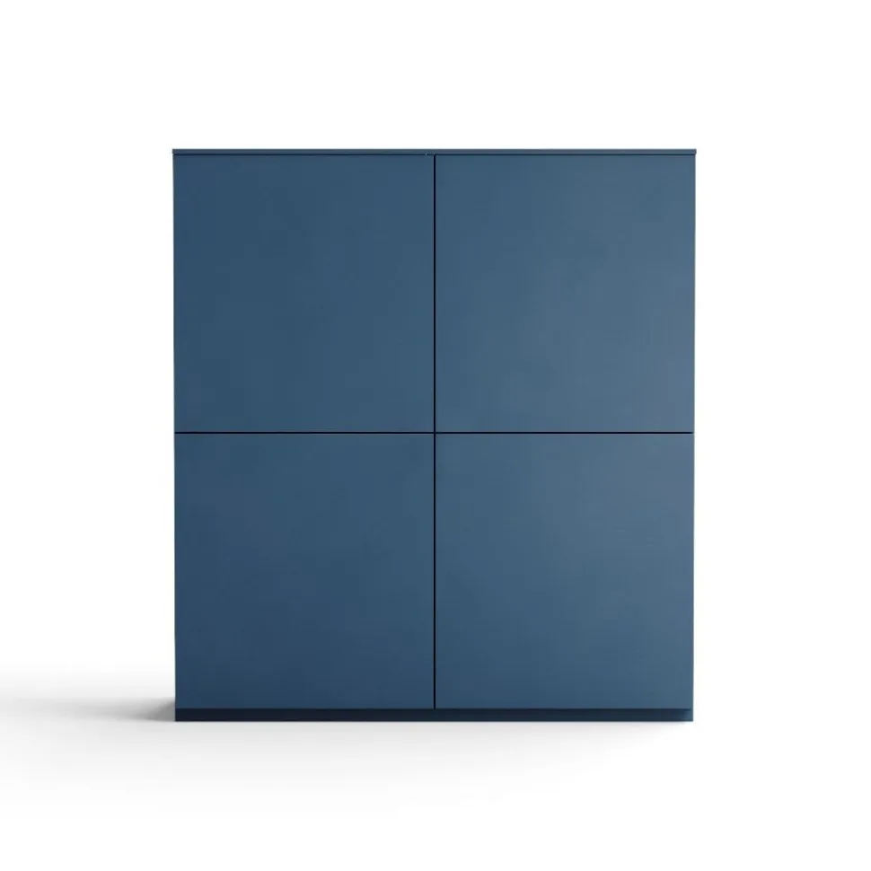 Credenza 4 ante Mac linea Contact disponibile in 30 colori