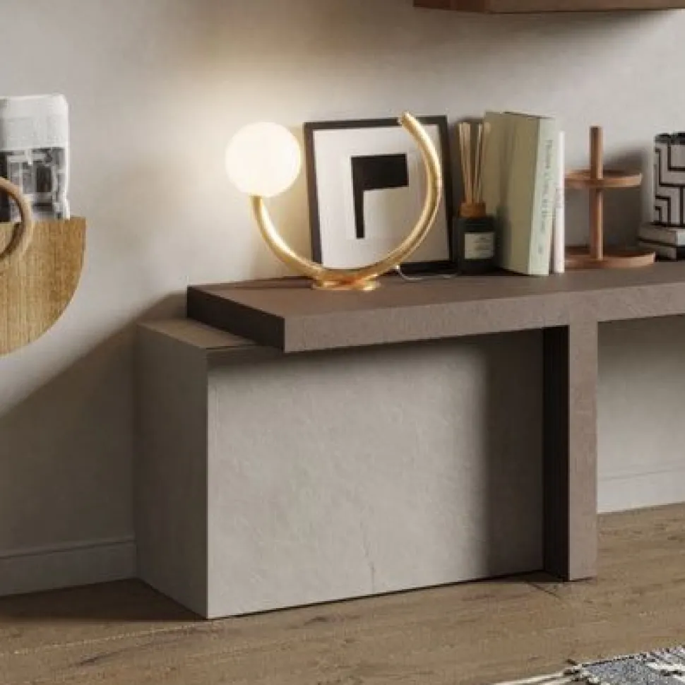 Cubo da terra e porta tv base con anta