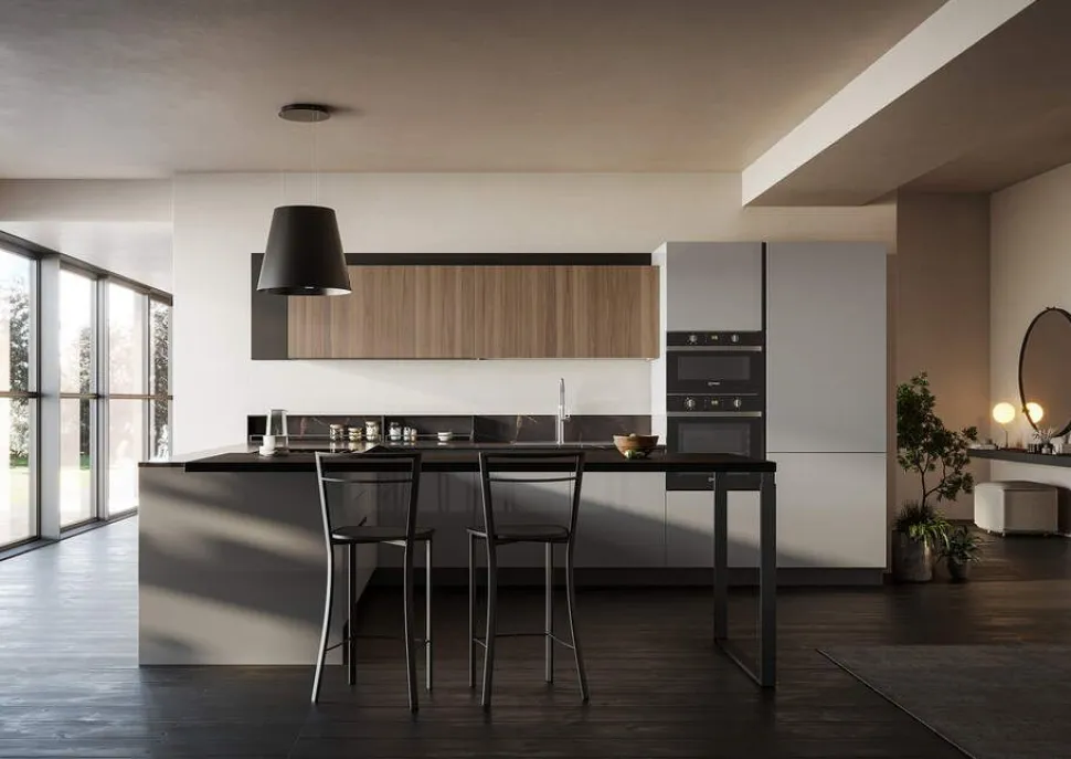 Cucina Angolare Moderna Joe Frame modulare