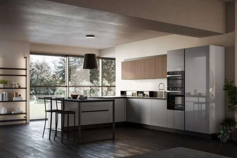 Cucina Angolare Moderna Joe Frame modulare