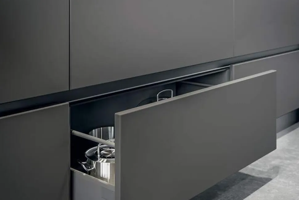 Cucina Angolare moderna Ratio Frame modulare